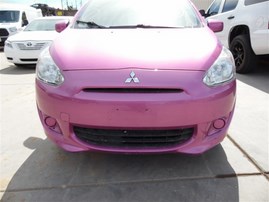 2015 MITSUBISHI MRAGE 4DR HATCHBACK FUCHSIA 1.2 MT 203963